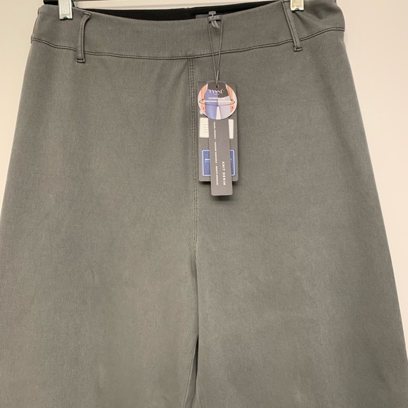 LYSSE Gray Wide Leg Pants NEW comfy slimming easy washable travel day night 🌺👖🌺 - Picture 2 of 9
